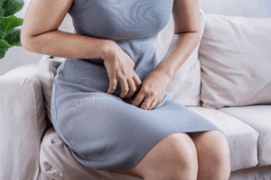 woman suffering from lichen sclerosus in Silver Spring MD