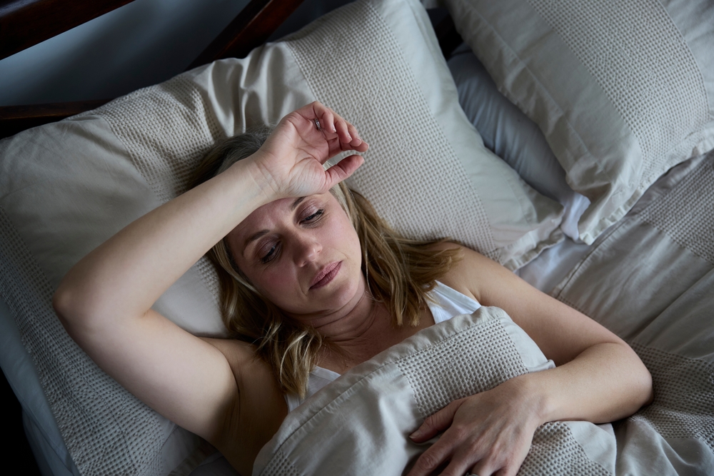 woman with night sweats in SIlver Spring MD