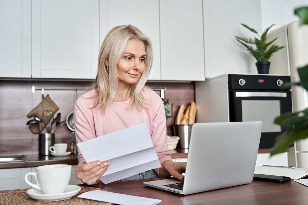 woman researching BHRT cost in Silver Spring MD