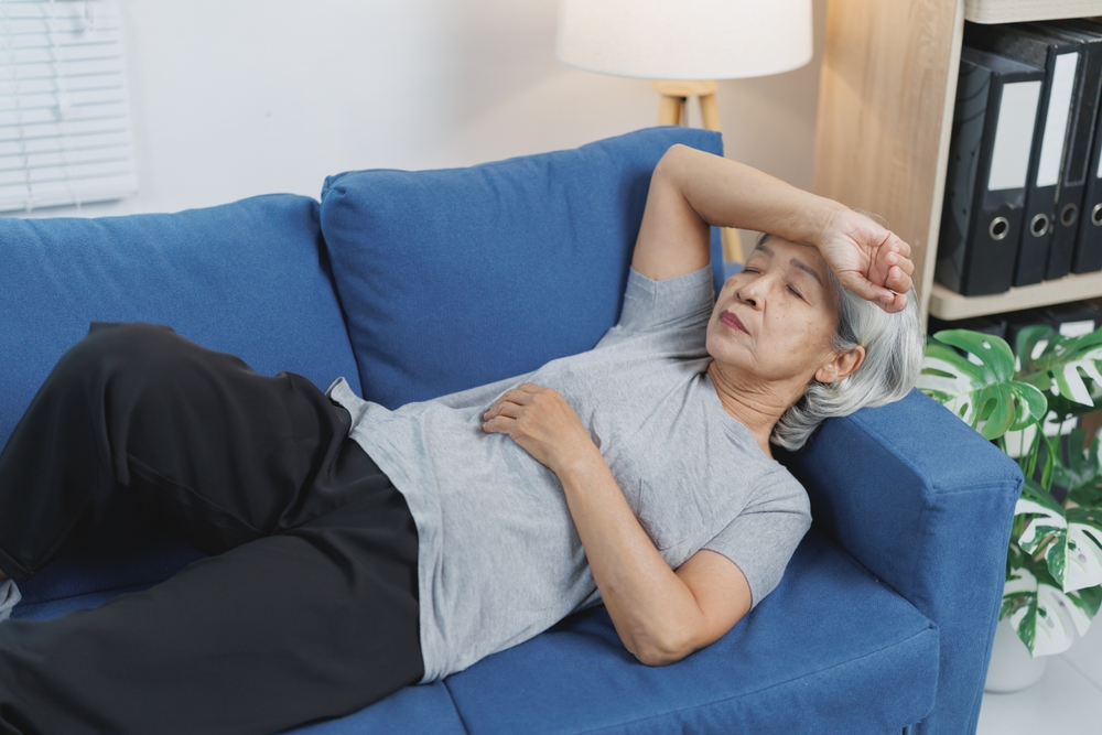 woman experiencing first signs of menopause in Rockville